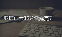亚历山大32分雷霆克76人 骑士终结步行者6连胜