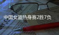 中国女篮热身赛2胜7负 三负澳大利亚两负日本