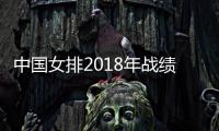 中国女排2018年战绩回顾 总决赛摘铜实属不易