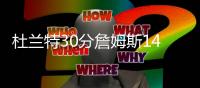 杜兰特30分詹姆斯14中3 湖人不敌太阳止三连胜