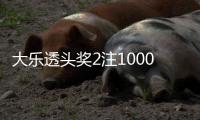 大乐透头奖2注1000万分落2地 奖池余额17.23亿