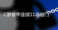 C罗意甲连续11场破门进16球 追平巴蒂和夸利亚雷拉纪录